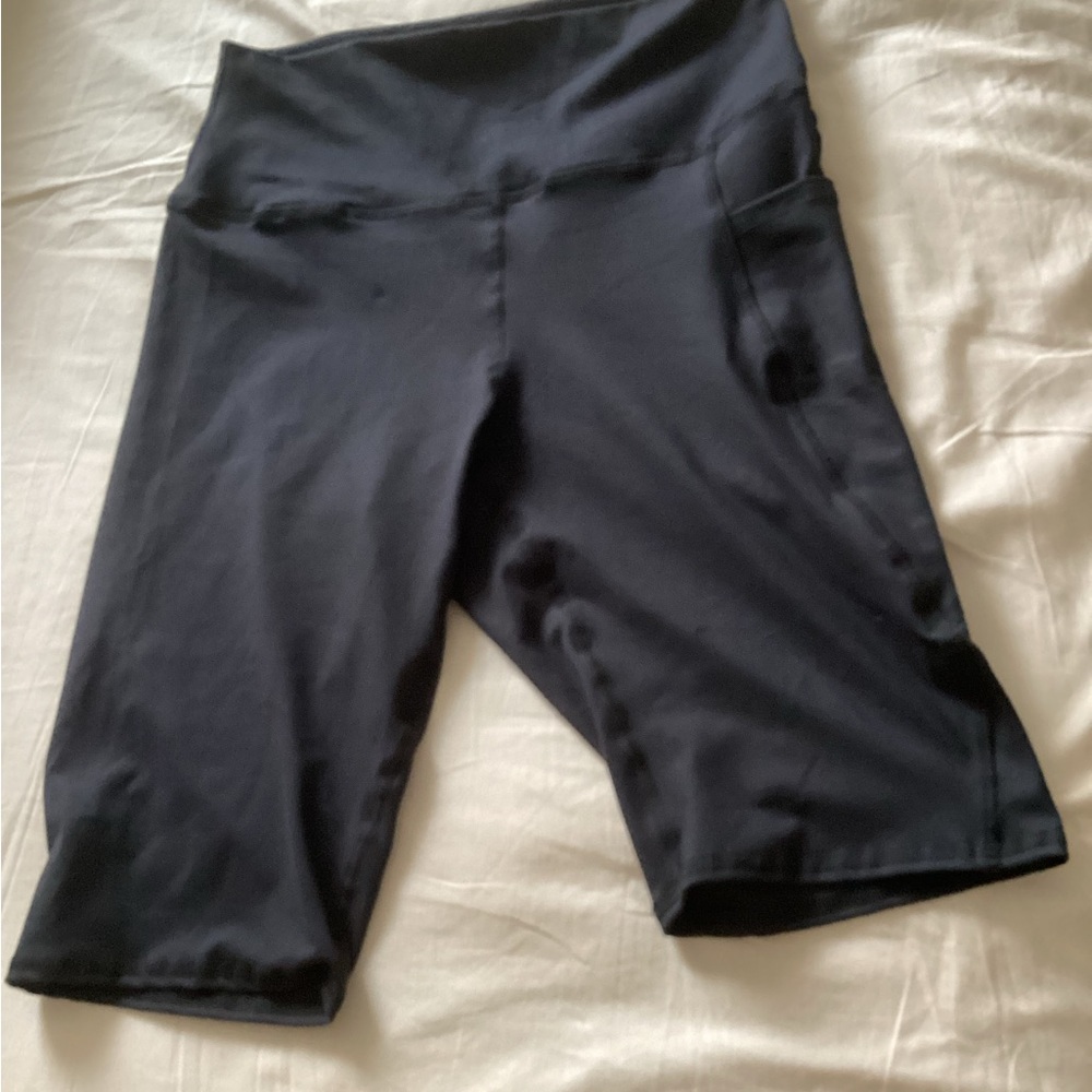 Women's Black High-Waisted Shorts
